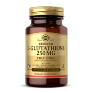 SOLGAR Reduced L-Glutathione 250 мг 30 растителни капсули