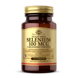 SOLGAR Selenium 100 mcg 100 таблетки