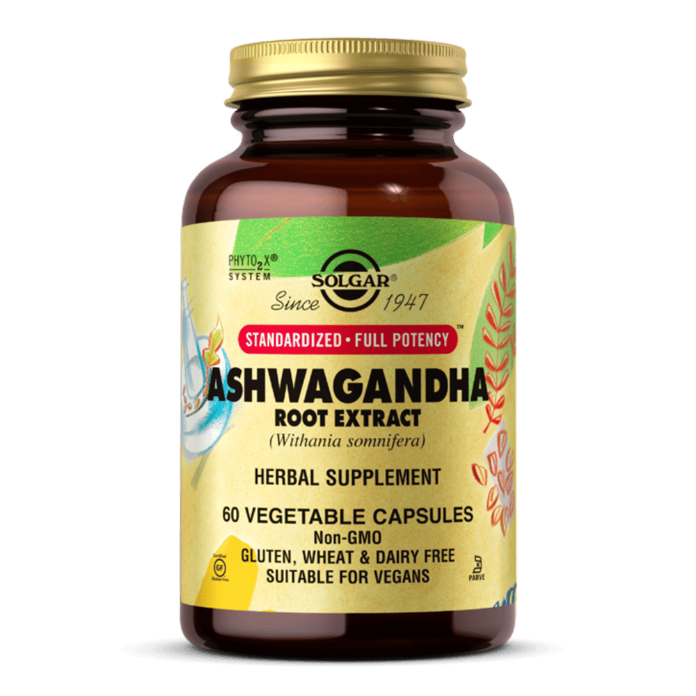 SOLGAR SFP Ashwagandha Root Extract 60 растителни капсули