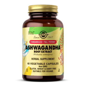SOLGAR SFP Ashwagandha Root Extract 60 растителни капсули