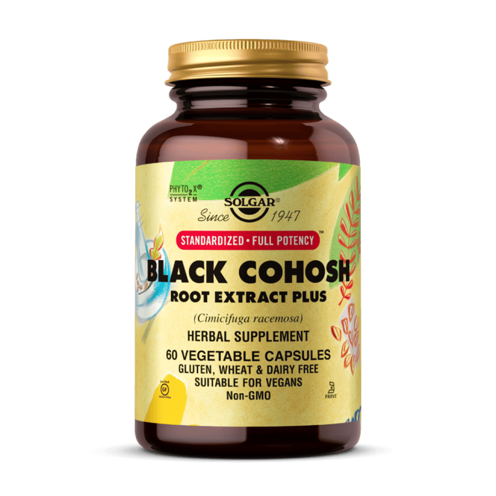 SOLGAR Sfp Black Cohosh Root Extract 60 растителни капсули