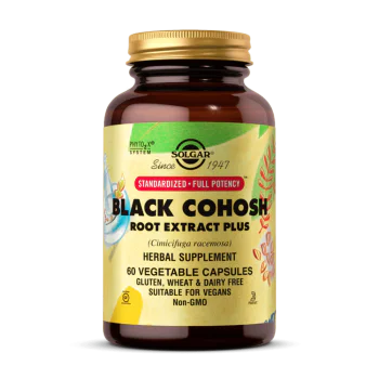 SOLGAR Sfp Black Cohosh Root Extract 60 растителни капсули