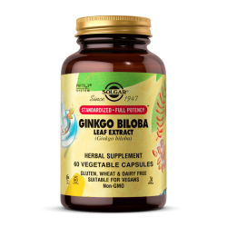 SOLGAR SFP Ginkgo Biloba Leaf Extract 60 растителни капсули