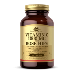 SOLGAR Vitamin C 1000mg With Rose Hips 100 таблетки