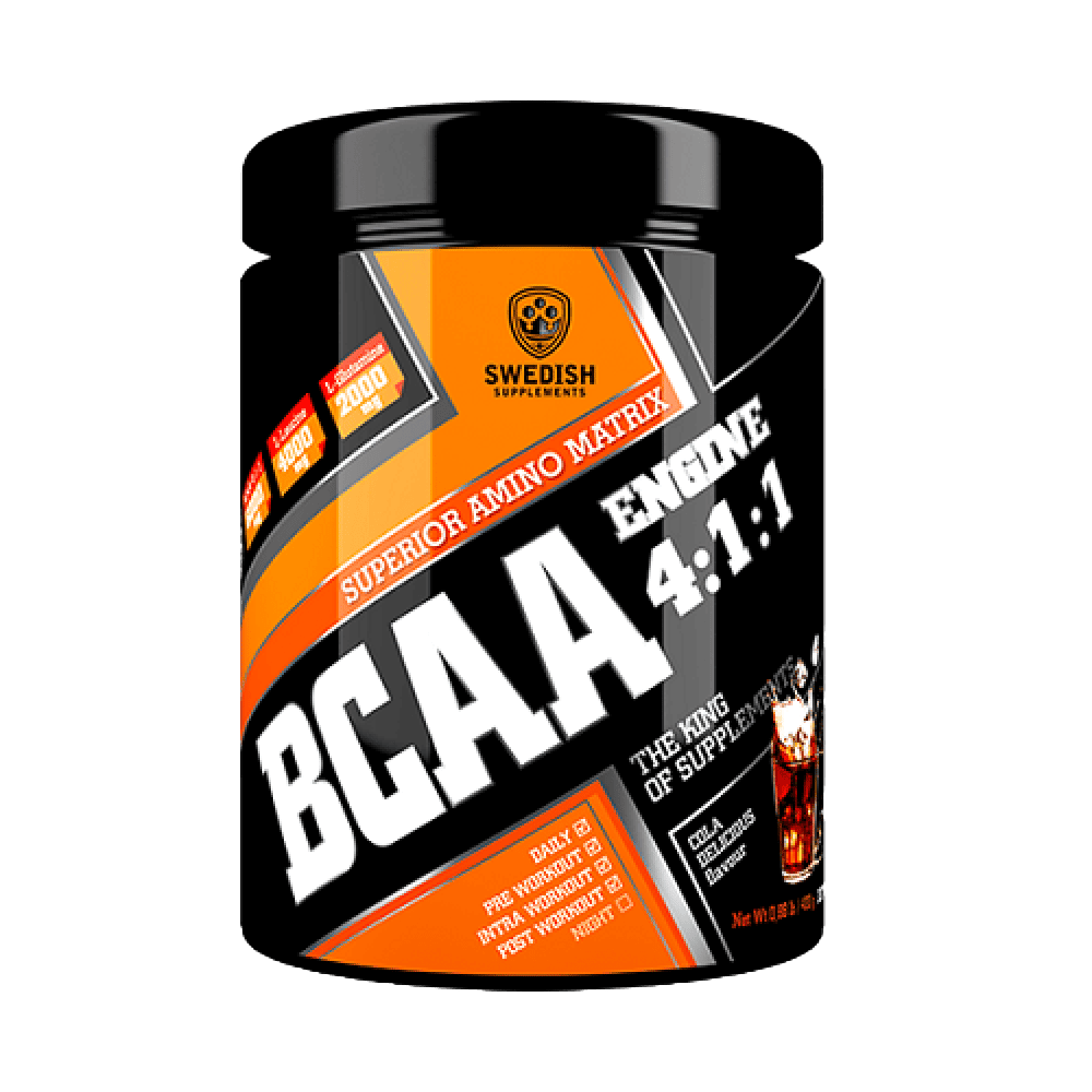 SWEDISH SUPPLEMENTS BCAA Engine 4:1:1 400 гр