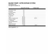 SWEDISH SUPPLEMENTS Bloody Pump Nitro Expand System 600 гр