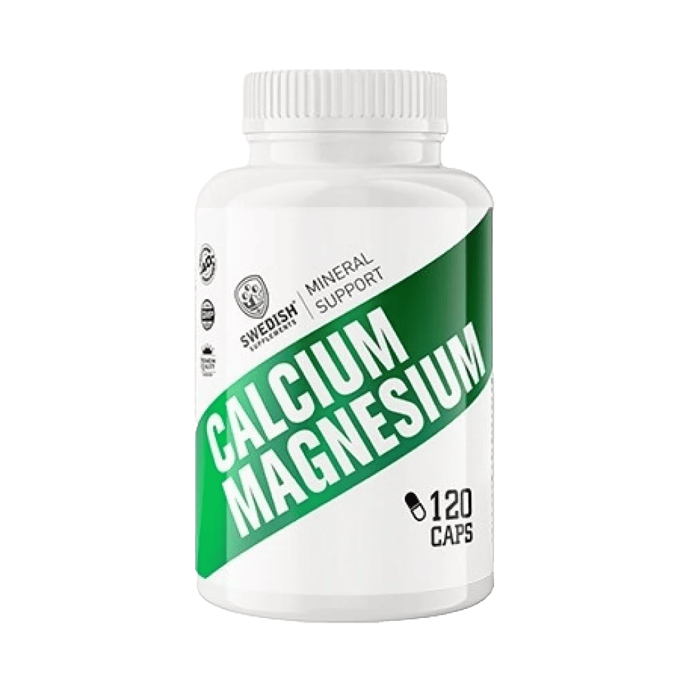 SWEDISH SUPPLEMENTS Calcium + Magnesium 120 капсули