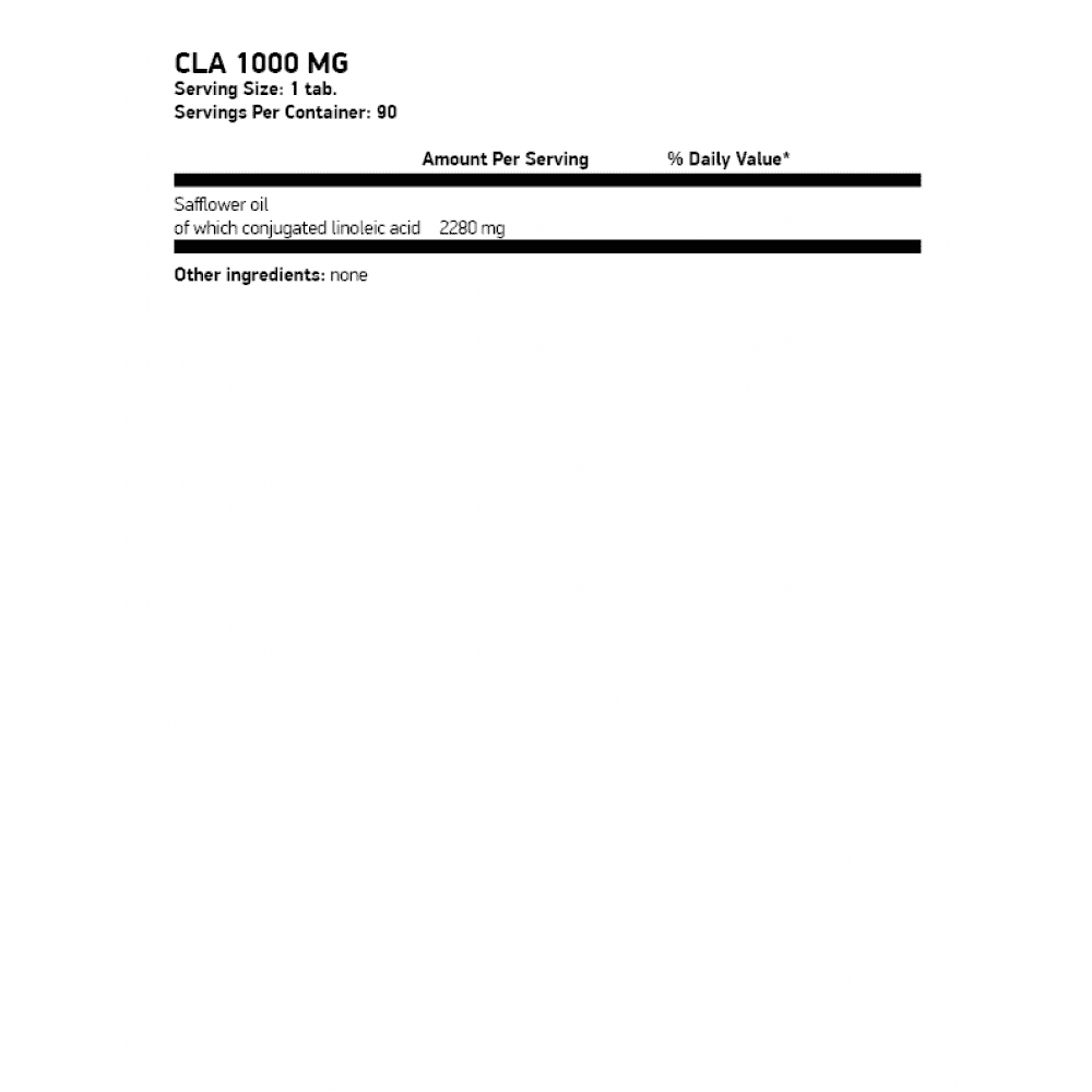 SWEDISH SUPPLEMENTS CLA 1000 мг 90 меки капсули