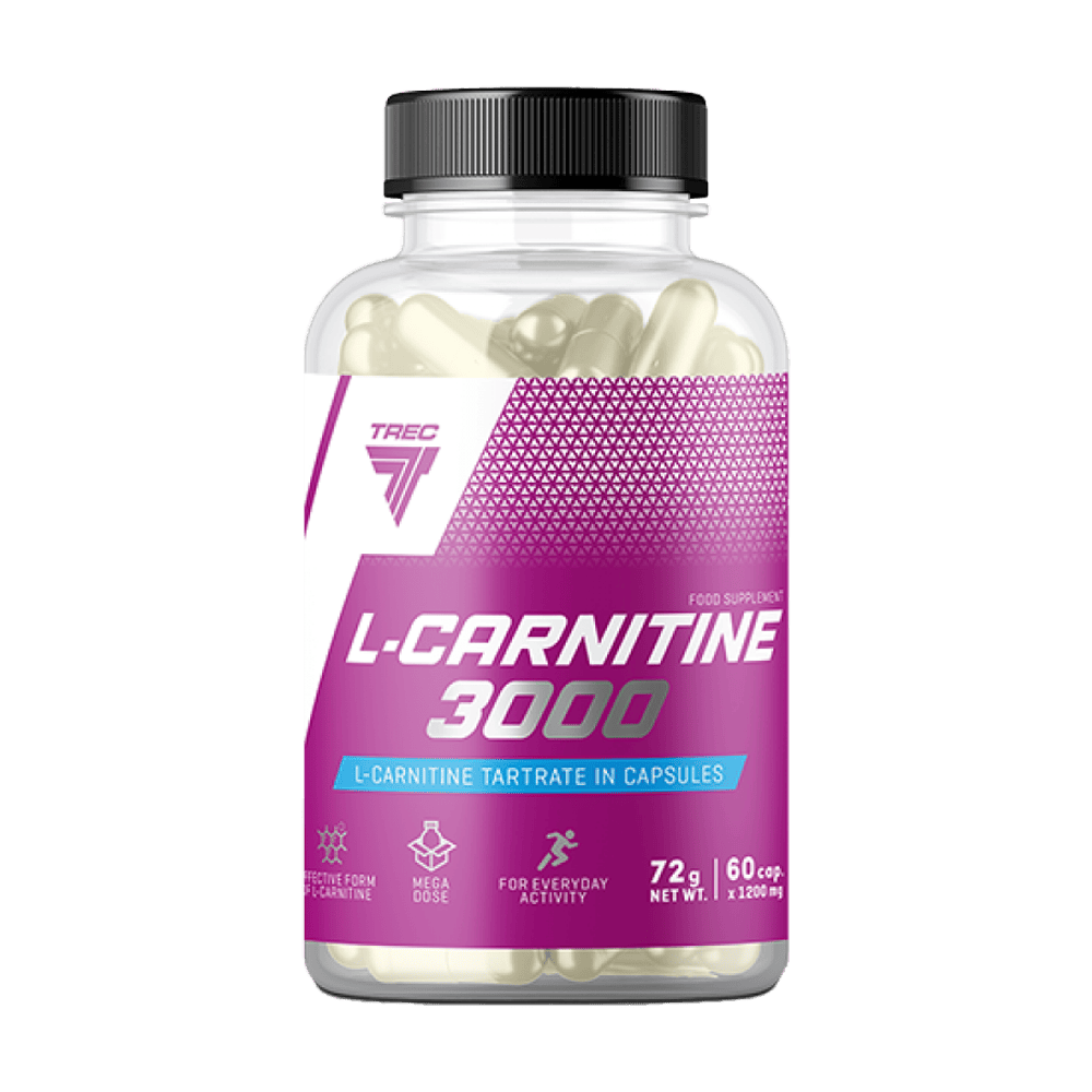 TREC NUTRITION L-Carnitine 3000 60 капсули