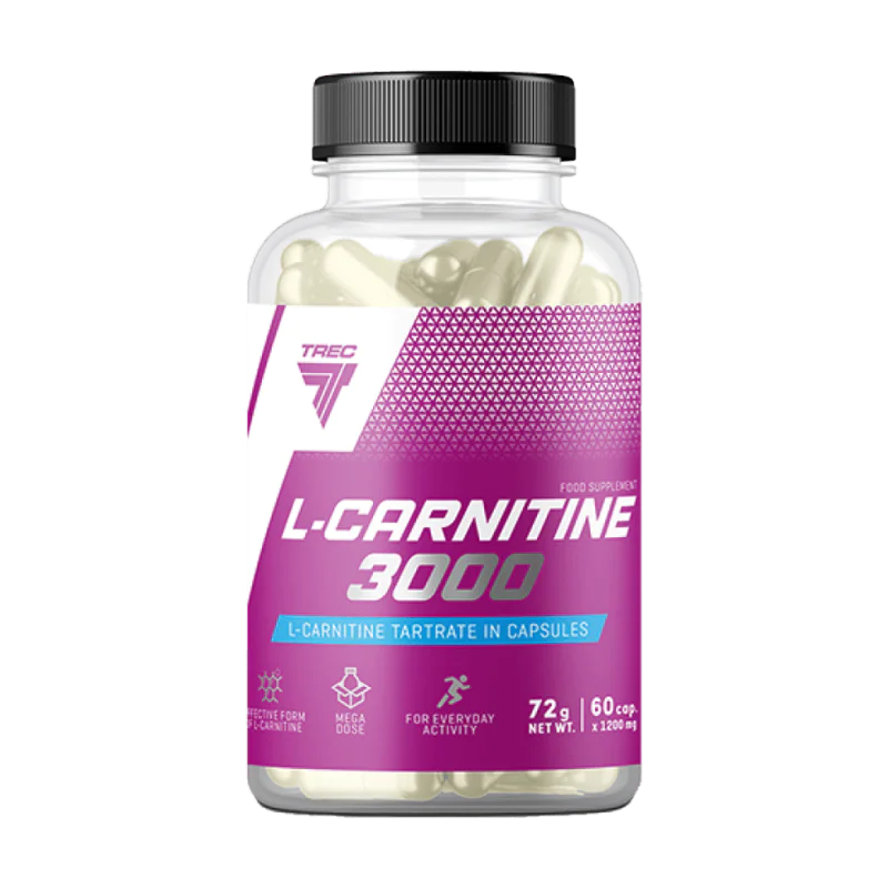 TREC NUTRITION L-Carnitine 3000 60 капсули