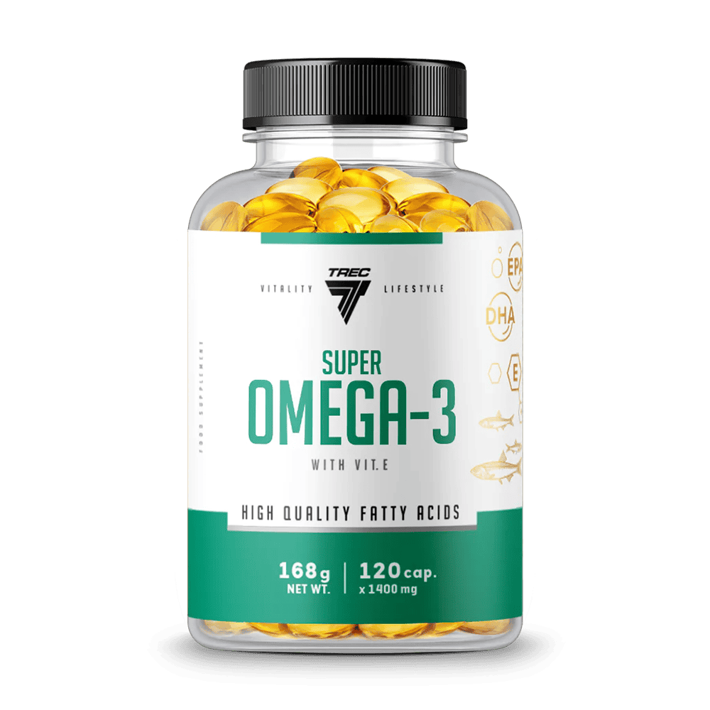 TREC NUTRITION Super Omega-3 120 капсули