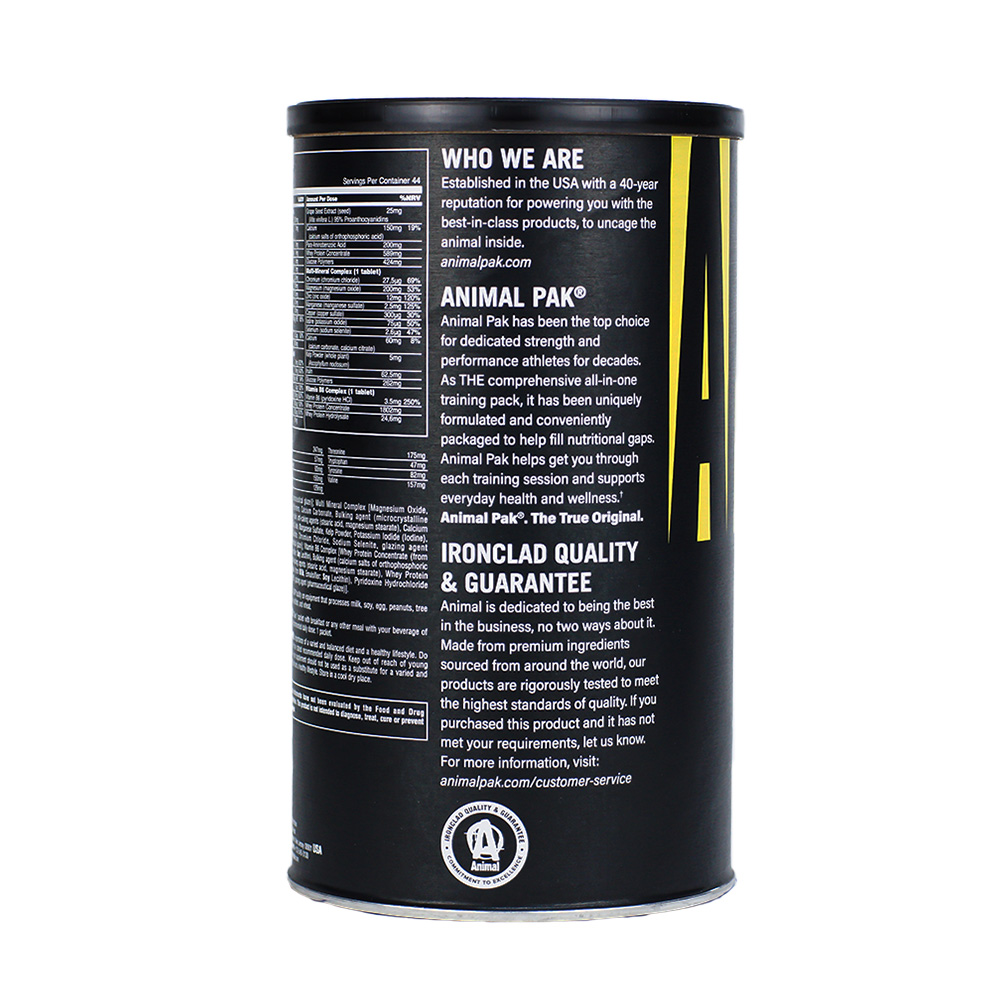 UNIVERSAL NUTRITION Animal Pak 44 пакетчета