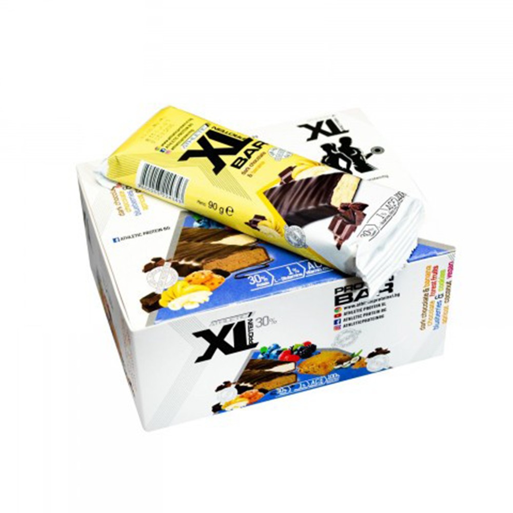 XL ATHLETIC PROTEIN Bar Dark Chocolate & Banana 8 x 90 г 