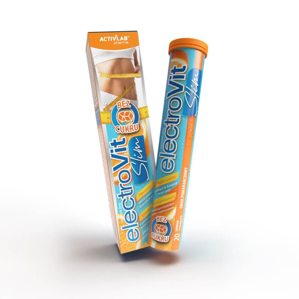 ACTIVLAB Electrovit Slim 20 ефервесцентни таблетки