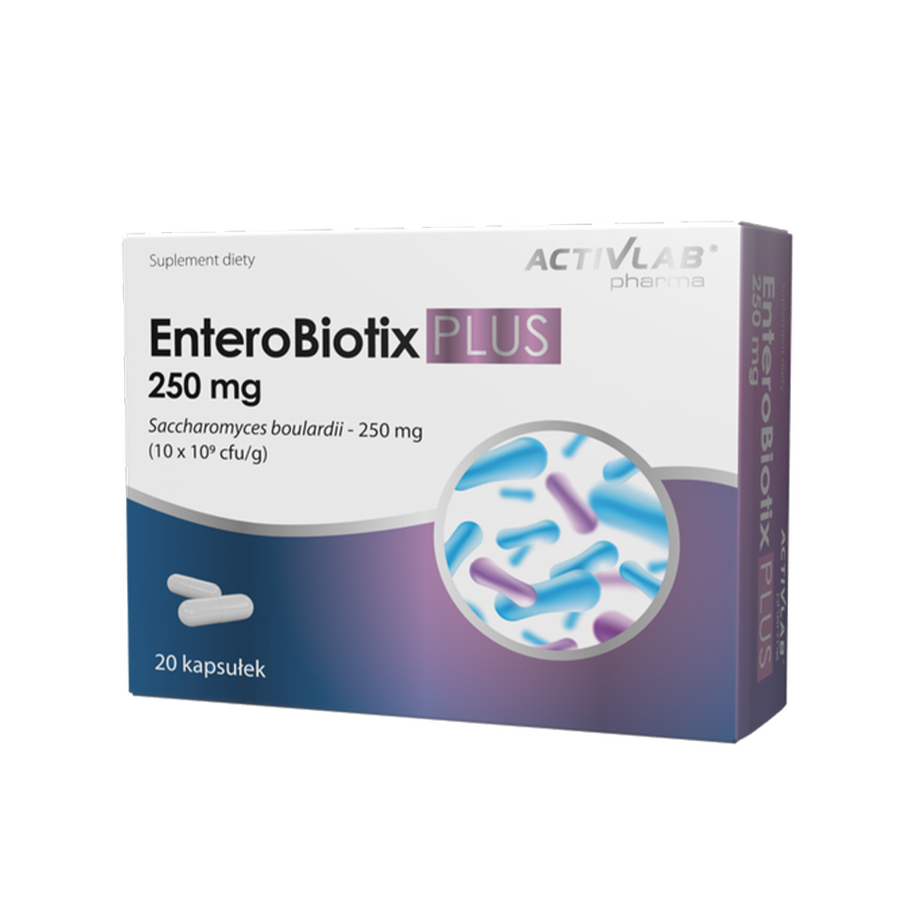 ACTIVLAB EnteroBiotix Plus 250 мг 20 капсули