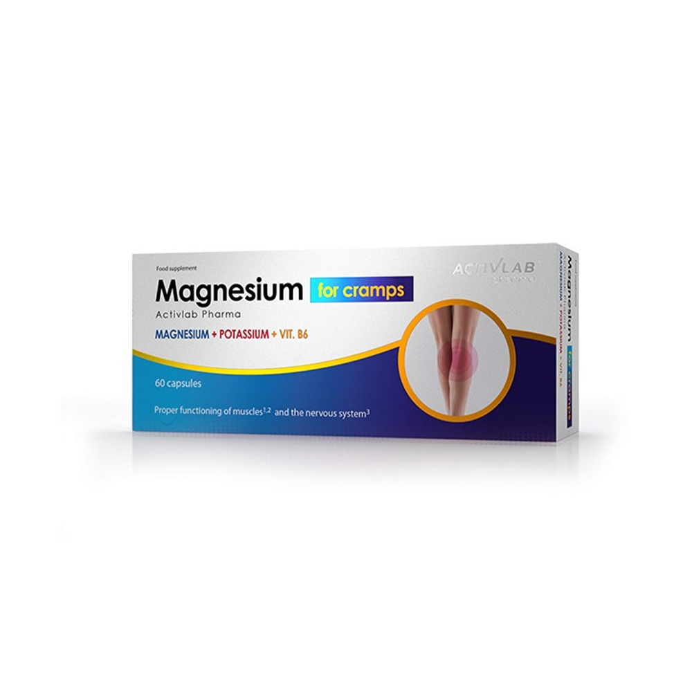 ACTIVLAB Magnesium For Cramps 60 капсули