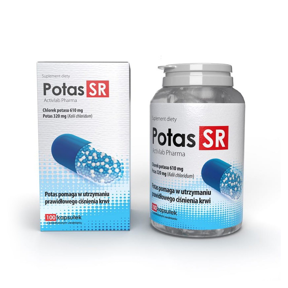 ACTIVLAB Potassium SR 100 капсули