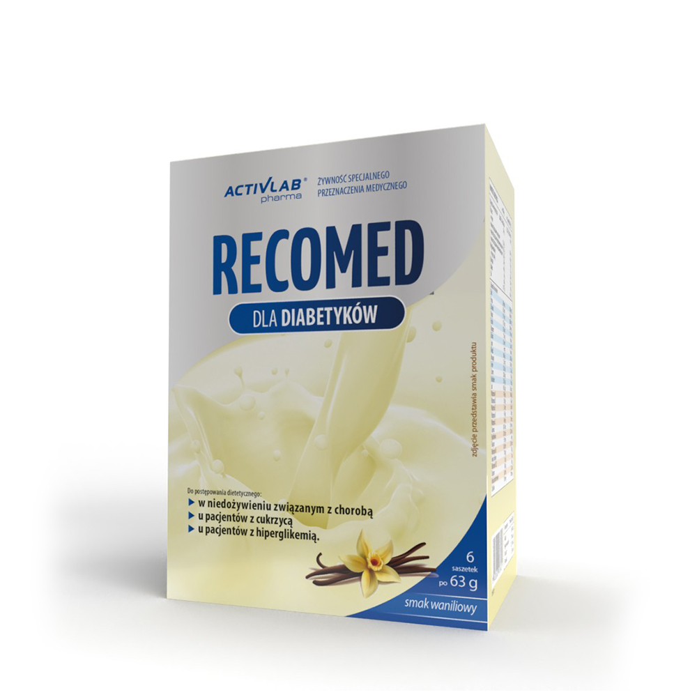ACTIVLAB RecoMed For Diabetics 6 x 63 г