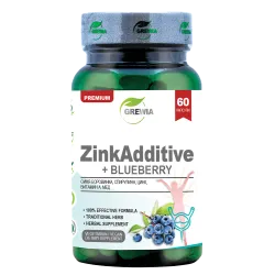 GREWIA ZinkAdditive + Blueberry 60 капсули