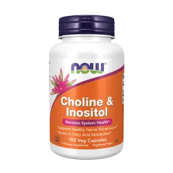 NOW Choline & Inositol 100 растителни капсули 