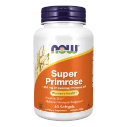NOW Super Primrose Oil 1300 mg 60 софтгел капсули