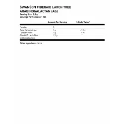SWANSON FiberAid Larch Tree Arabinogalactan (AG) 250 гр